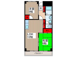 砂サンシャインシティ１番館の物件間取画像